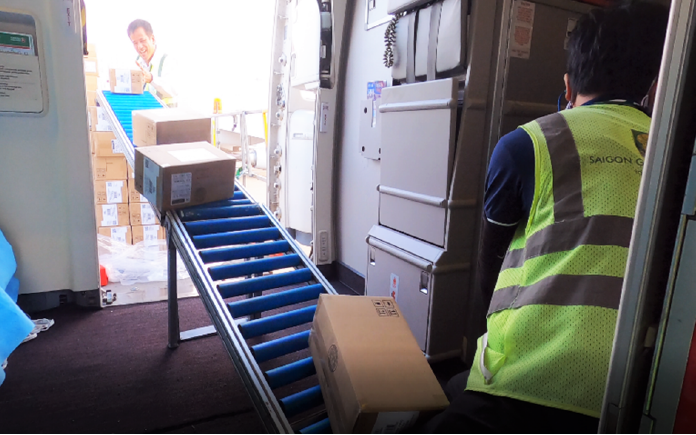 SAGS’s employees applied belt loaders to optimize working operation on Turkisk Airlines (TK) CIC flight.