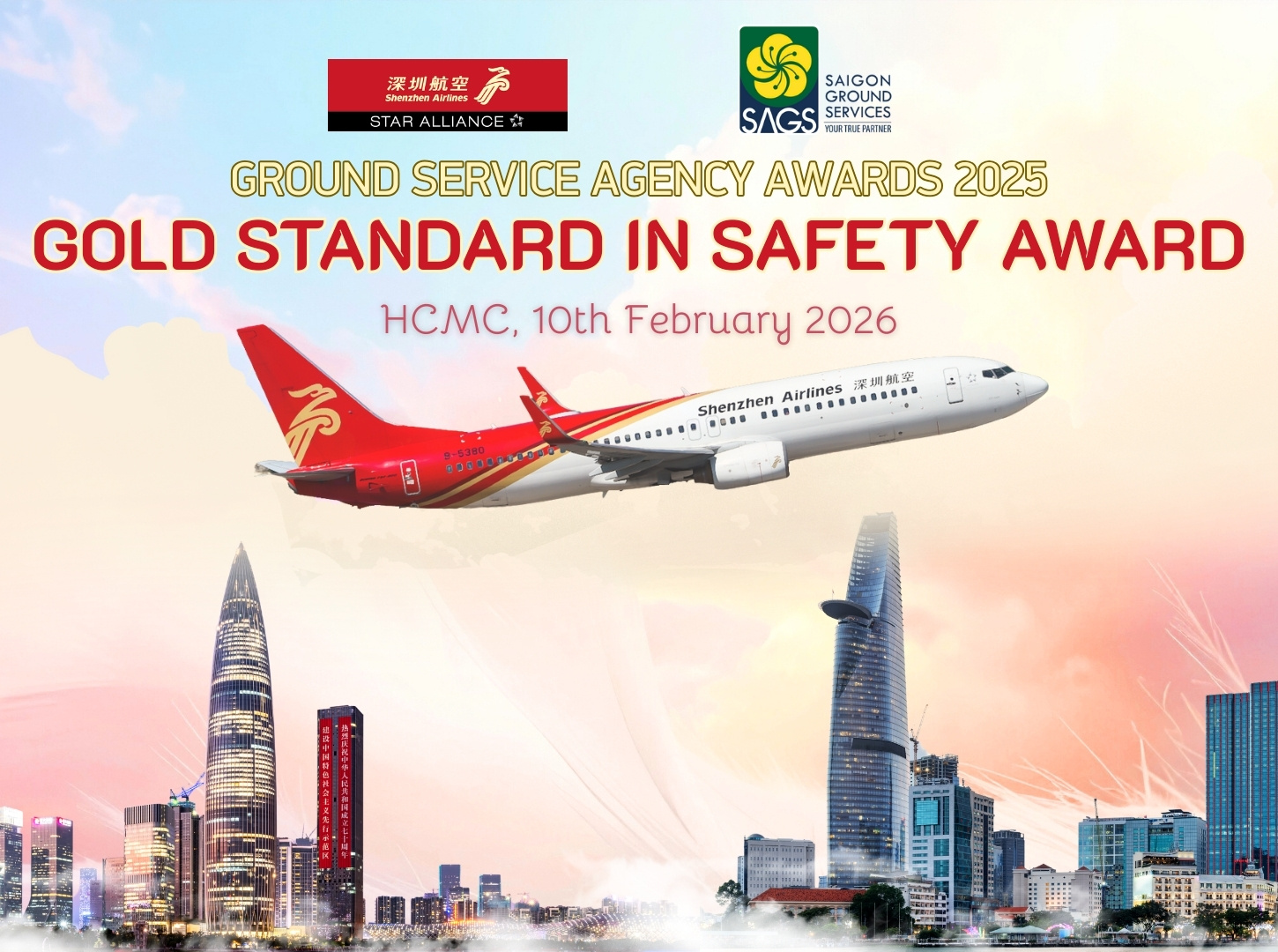 “Gold Standard in Safety” by Shenzhen Airlines