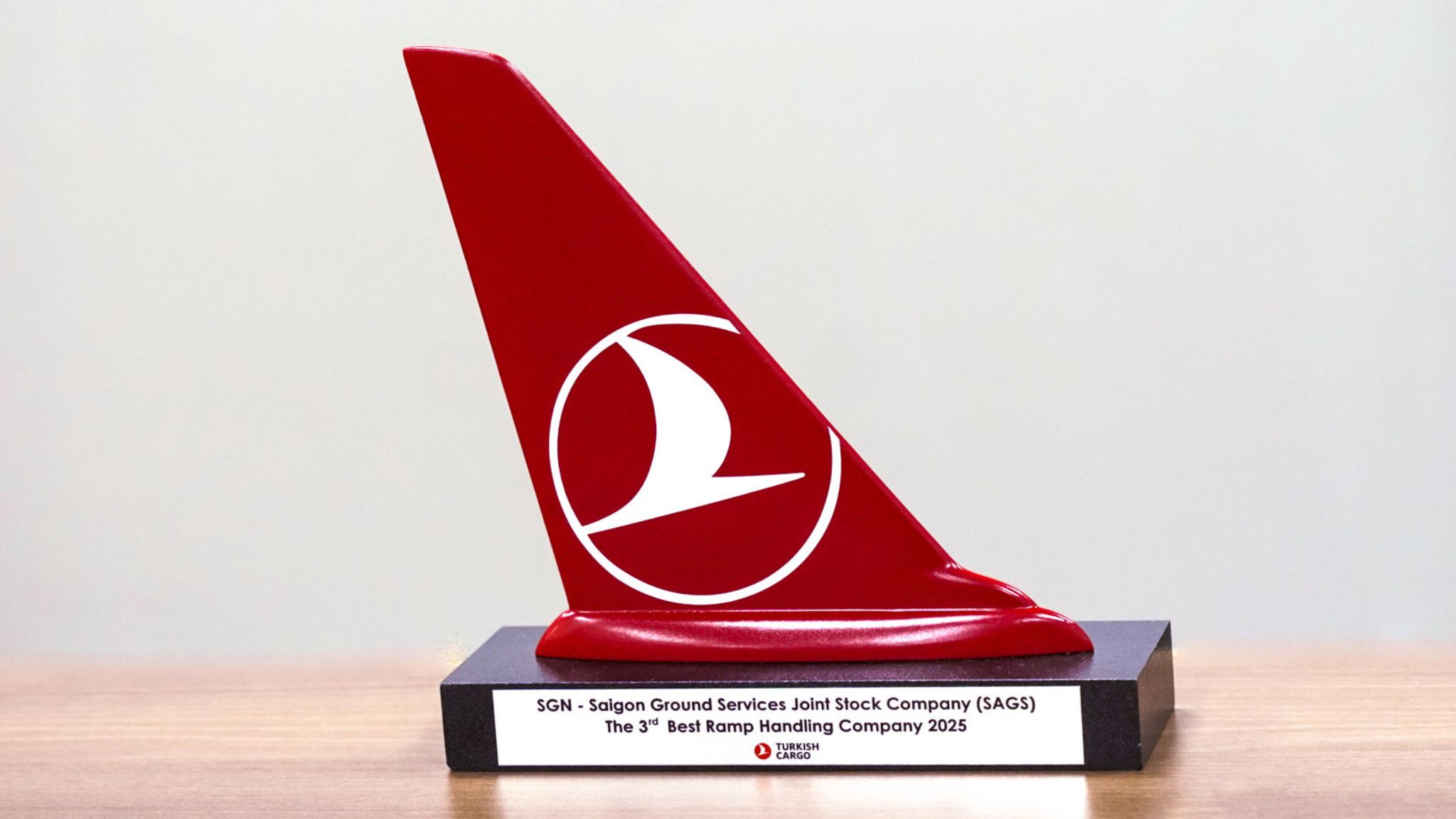 “The 3rd Best Ramp Handling Company 2025” by Turkish Cargo